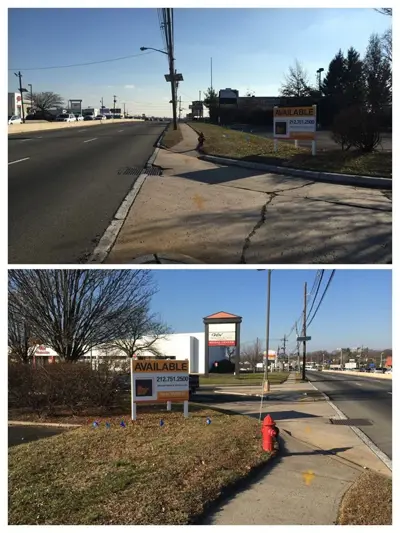 Post and Panel Signs Photo